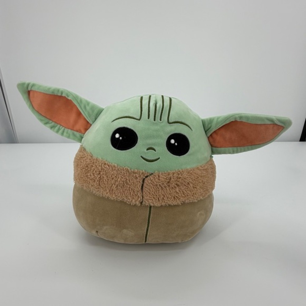 Squishmallows Star Wars Grogu The Child Baby Yoda 10in Plush Mandalorian Disney